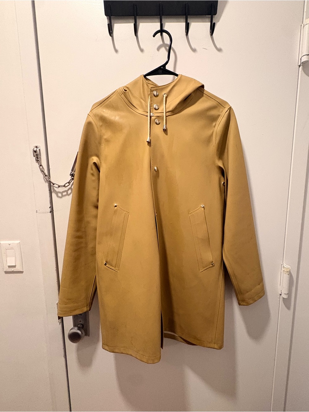 STUTTERHEIM rain jacket in tan